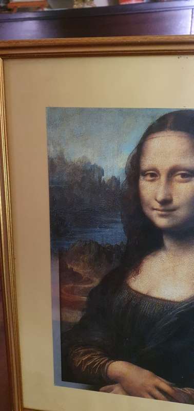 Beautiful Mona Lisa Print
