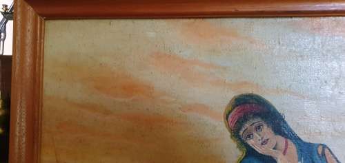 Stunning Oil on Canvas signed W Foy