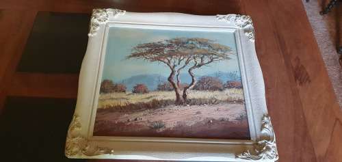 Stunning W P Grobler Oil on Board.