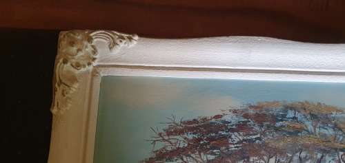 Stunning W P Grobler Oil on Board.