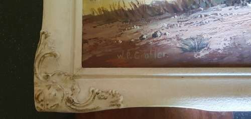 Stunning W P Grobler Oil on Board.