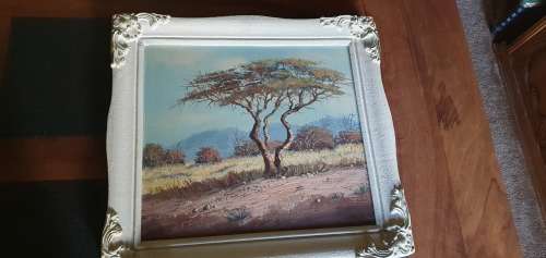 Stunning W P Grobler Oil on Board.