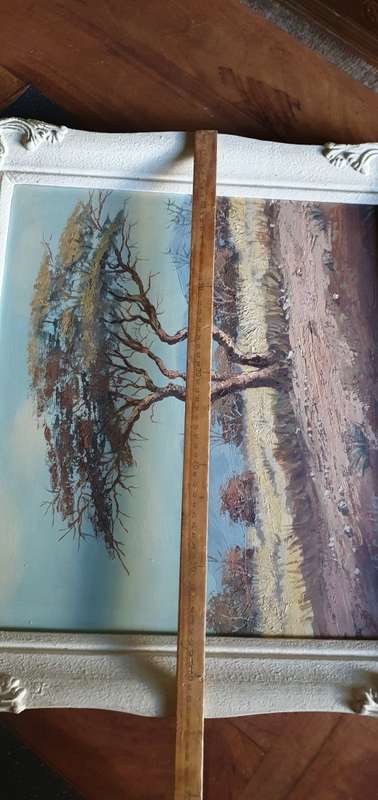 Stunning W P Grobler Oil on Board.