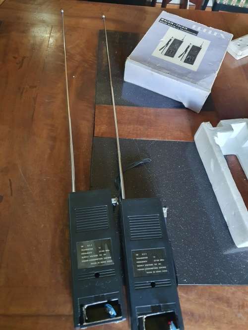 Vintage Walkie Talkies. Solid State Four Transistors