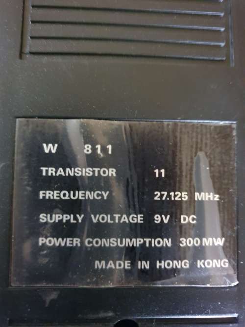 Vintage Walkie Talkies. Solid State Four Transistors