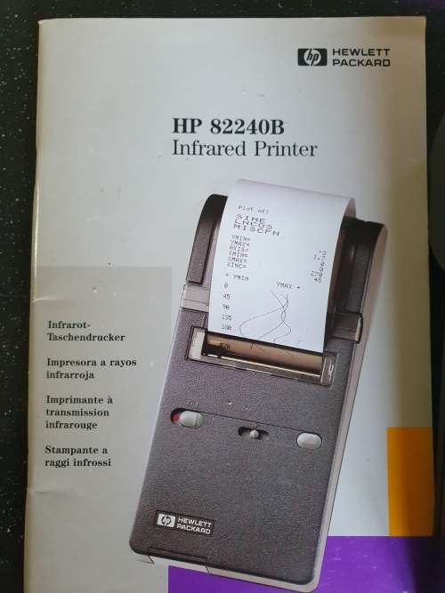 Hewlett Packard Infra Red Printer