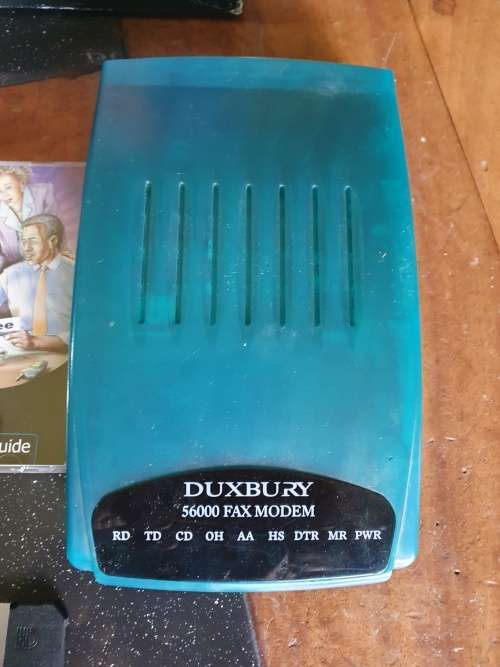 Vintage Ducksbury V.90 56 K Xternal Fax Modem