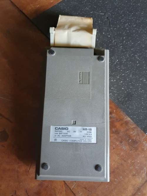 Vintage Caseo HR18 Calculator