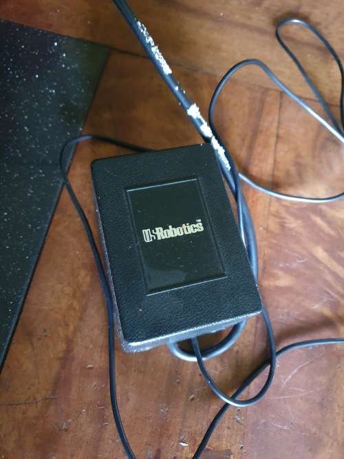 ` RESERVED FOR JOHN GROBLER`  Robotics Courier HST Modem