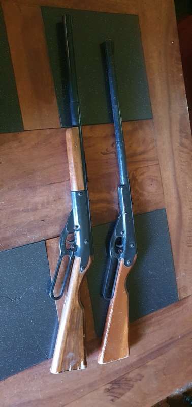 Two Amazing Vintage Daisey Guns