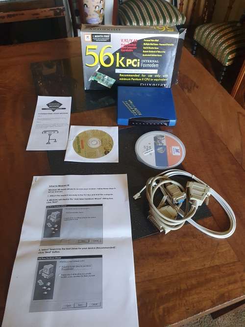 Duxbury External Fax Modem