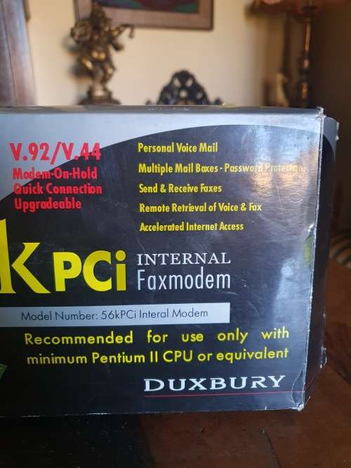 Duxbury External Fax Modem