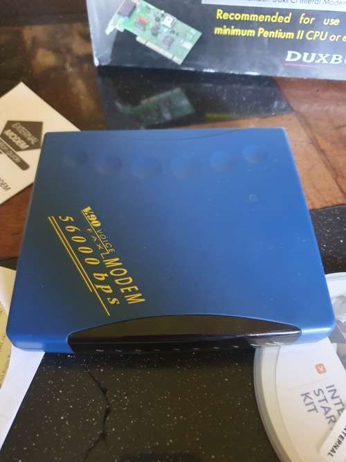 Duxbury External Fax Modem