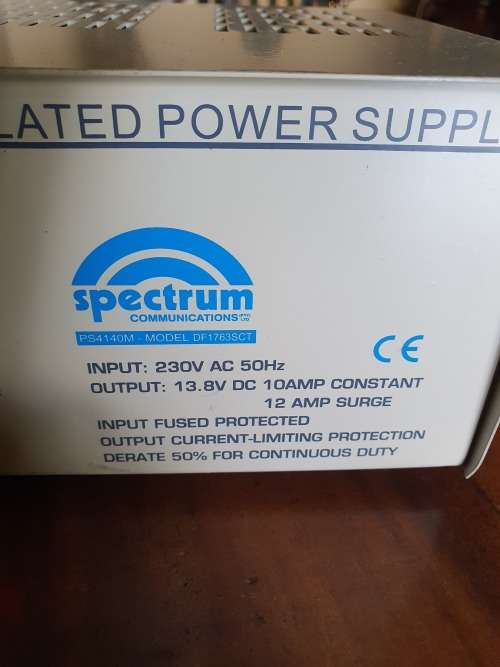 Spectrum DC Regulated Power Supply