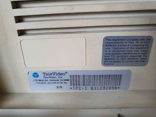 Vintage Televideo