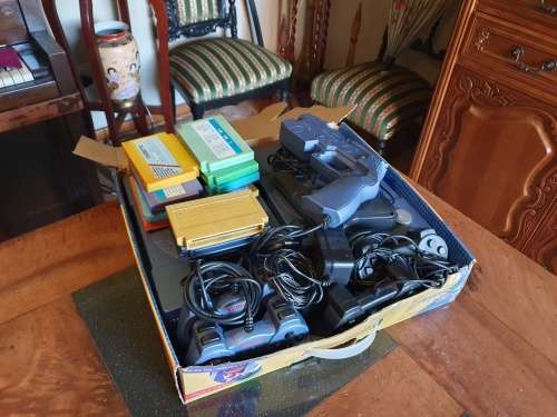 2 Vintage Falcon Game Consoles Plus Games & Accessories