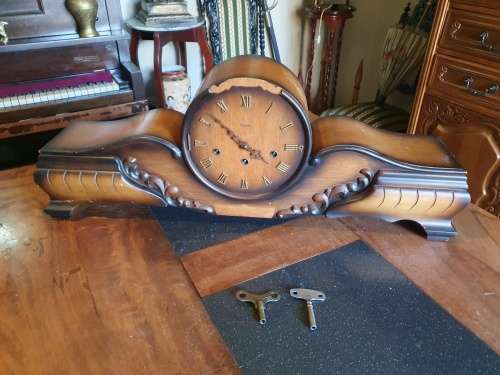 Vintage Hermle Mantle Clock