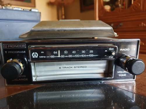 Amazing & Rare Vintage Pioneer Car Radio & 8 Track Tapes!