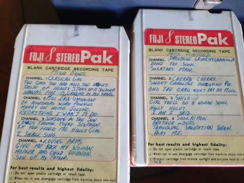 Amazing & Rare Vintage Pioneer Car Radio & 8 Track Tapes!