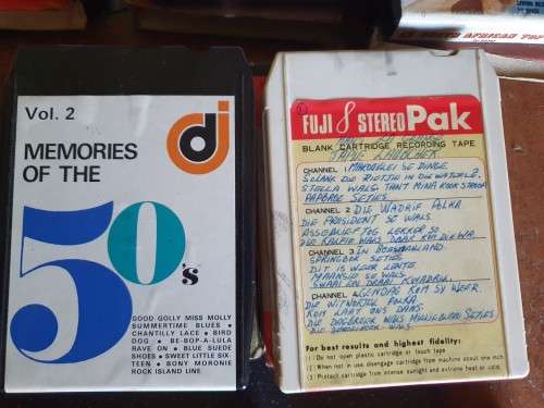 Amazing & Rare Vintage Pioneer Car Radio & 8 Track Tapes!