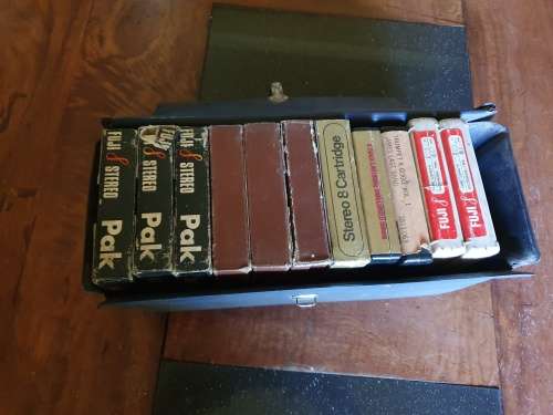Amazing & Rare Vintage Pioneer Car Radio & 8 Track Tapes!