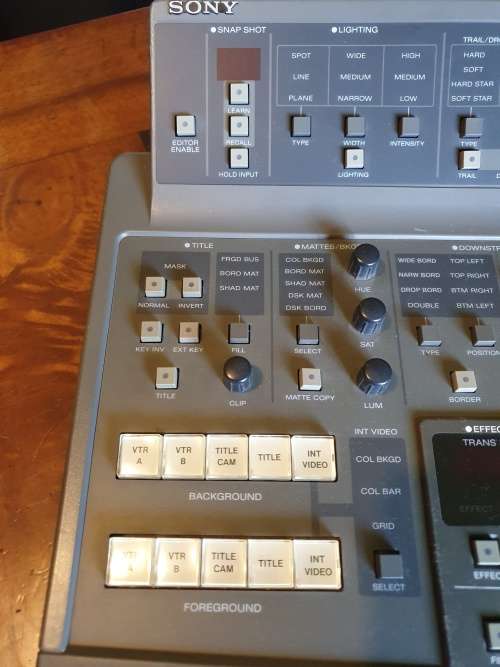 Sony Control Panel
