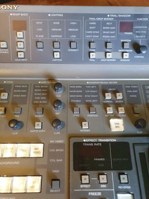 Sony Control Panel