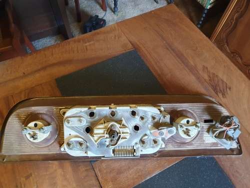 Vintage Ford Gauge Console & Vintage Blaupunkt Radio