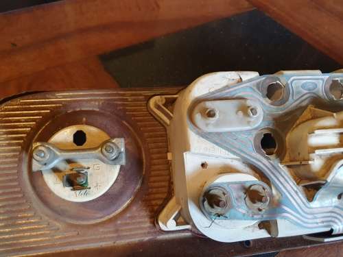 Vintage Ford Gauge Console & Vintage Blaupunkt Radio