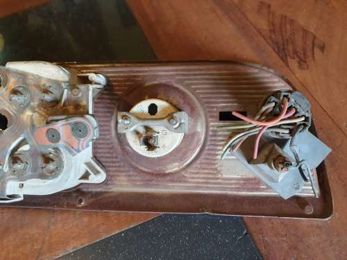 Vintage Ford Gauge Console & Vintage Blaupunkt Radio