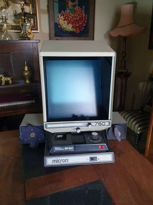 Micron F400 Fiche Machine