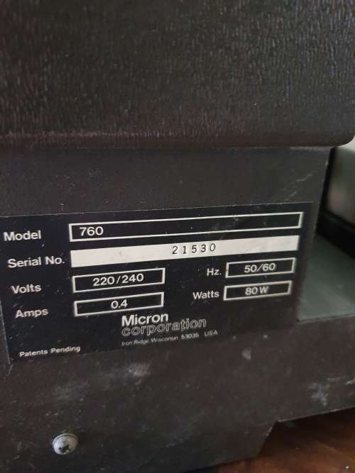 Micron F400 Fiche Machine
