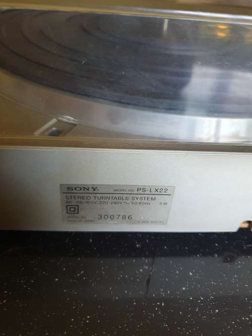 Sony Turntable
