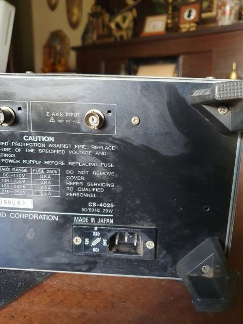 Vintage Kenwood 20MHz Oscilloscope