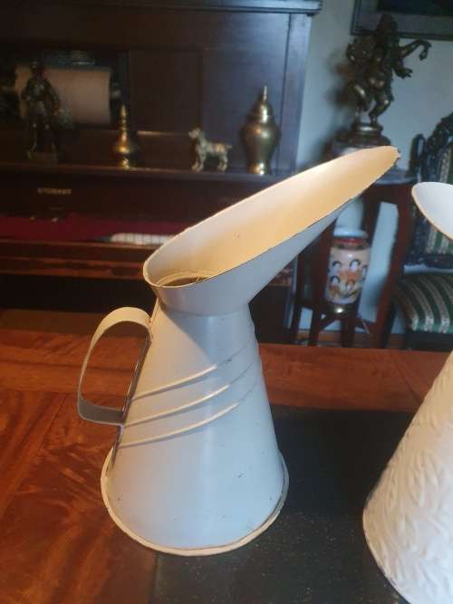 Vintage Metal Pitchers