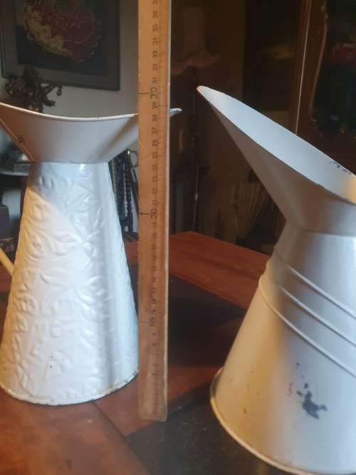 Vintage Metal Pitchers