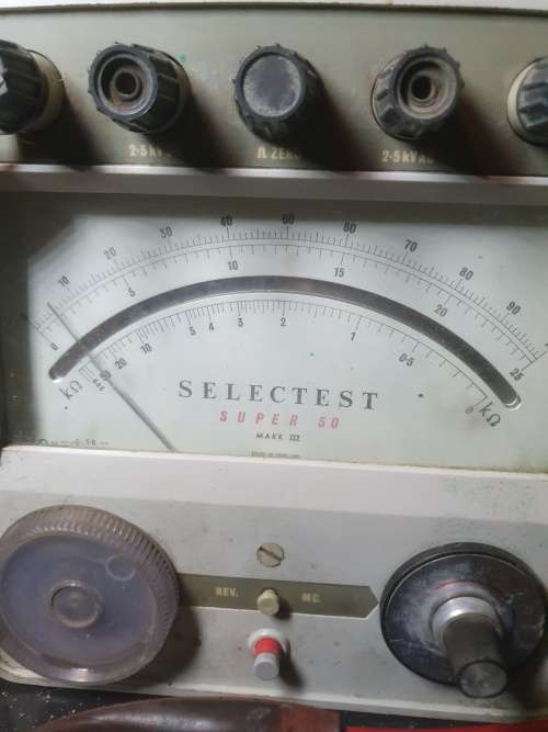 Vintage Selectest Super 50 Mark Tester