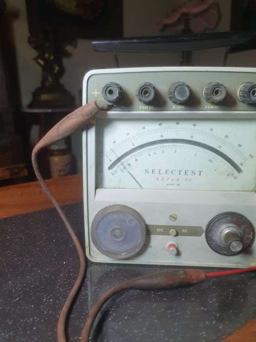 Vintage Selectest Super 50 Mark Tester