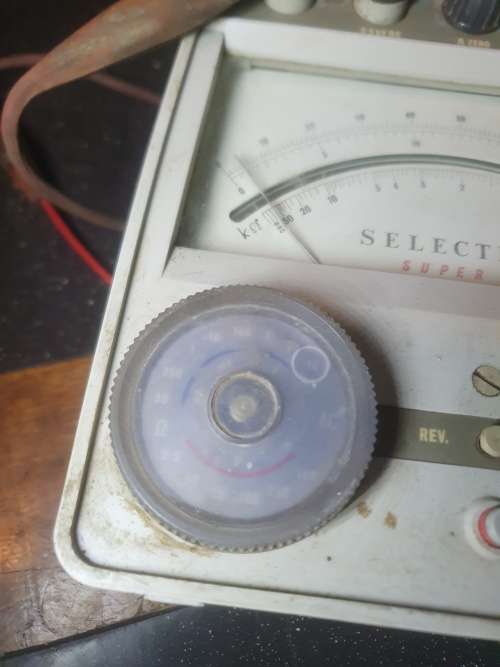 Vintage Selectest Super 50 Mark Tester