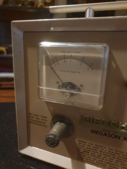 Birtcher Megason Mark12 Model 112 Ultra Sonic Therapy