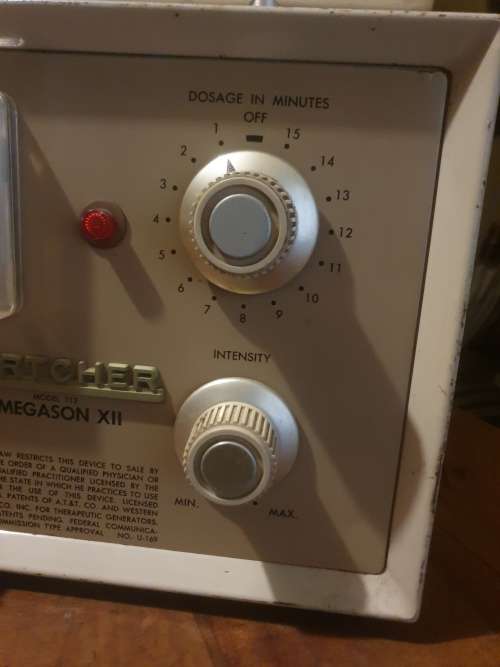 Birtcher Megason Mark12 Model 112 Ultra Sonic Therapy
