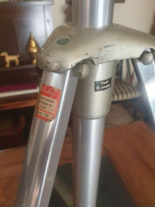 Vintage Linhoff Aluminum Extendable Tripod
