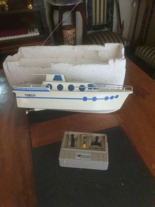 Amazing Vintage Virgo RC Boat