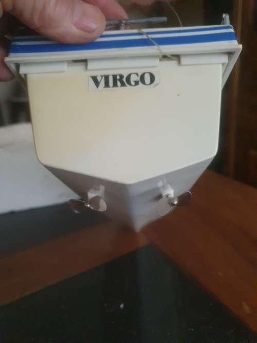 Amazing Vintage Virgo RC Boat