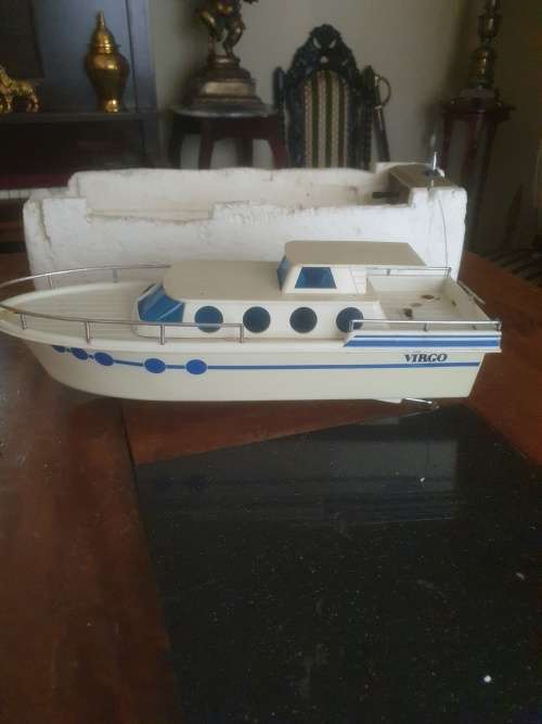 Amazing Vintage Virgo RC Boat