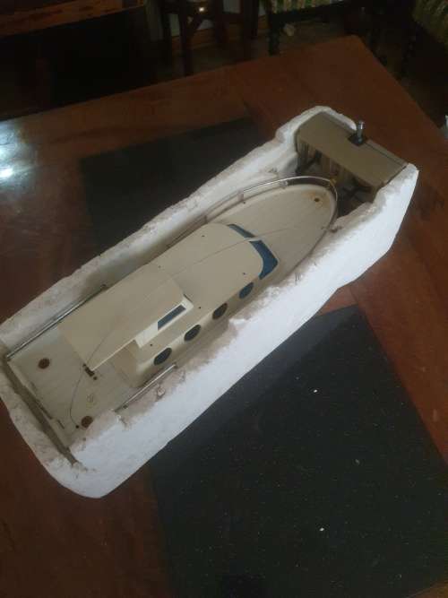 Amazing Vintage Virgo RC Boat