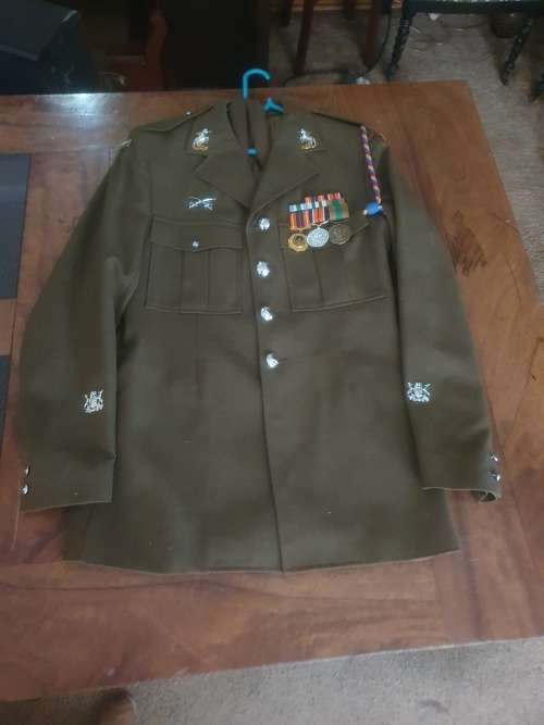 Awesome Military Tunic Service Dress with Regalia
