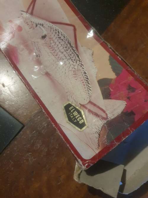 Vintage Elweco Fish Serviette Holder
