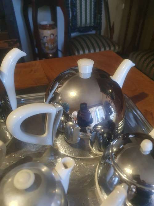 Awesome Vintage  EverHot Set & Tray