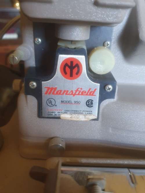 Vintage Mansfield 8mm & 16 mm Slide/Film Viewer Model 950 The Little Gem